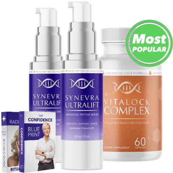 Synevra UltraLift Lift & Lock System — serum and VitaLock Complex